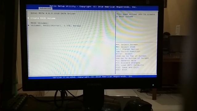 How to RAID setting Server RS160 Lenovo смотреть онлайн