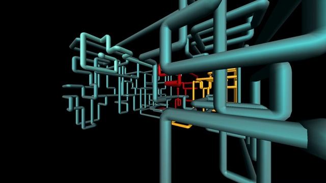 Windows 95/98/XP/2000 Screensaver - 3D Pipes смотреть онлайн