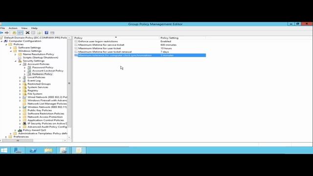 70 411 Configure Kerberos Policy Settings 3 of 21 смотреть онлайн