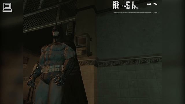 Batman Arkham Asylum Gameplay Intel Atom Z3735D + Intel HD Graphics (Windows 10 Tablet) смотреть онлайн