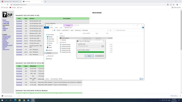 Download tải và hướng dẫn cài đặt 7-Zip mới nhất смотреть онлайн
