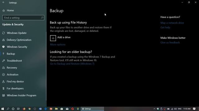 Windows 10 may 2019 update still has File History backup utility смотреть онлайн