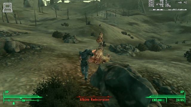 Fallout 3 Gameplay Intel GMA X4500 смотреть онлайн