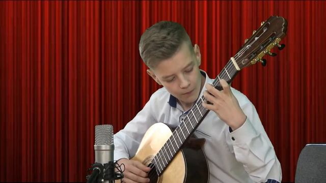 Э. Пухоль "Шмель" Исполняет Вадим Юрченко (гитара)Преподаватель Ю. Г. Лихачёв смотреть онлайн