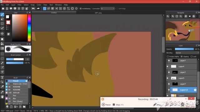 My Time - Medibang Paint Pro Speedpaint смотреть онлайн
