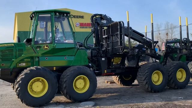 Форвардер John Deere 1910 E самый большой и мощный в семействе Форвардеров от John Deere. Хабаровск