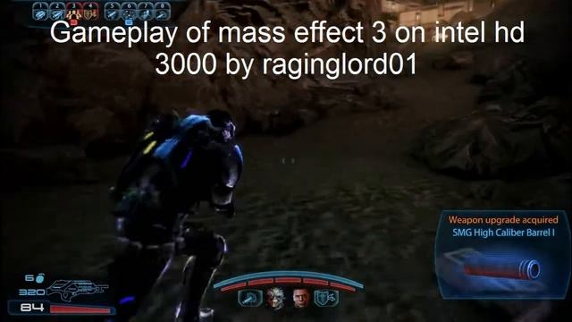 Mass Efeect 3 Gameplay on Intel HD 3000 смотреть онлайн