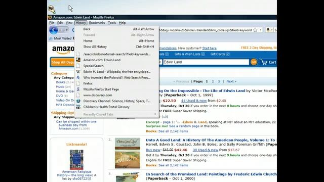 Firefox 3.0 - Return to Previously Viewed Pages - Internet Browsers смотреть онлайн
