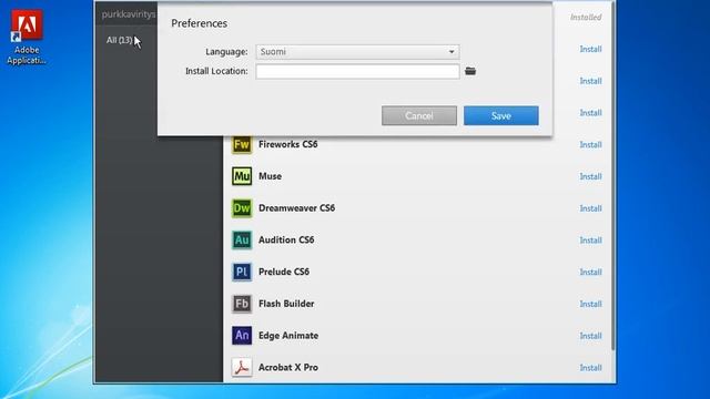 Adobe creative cloud aktivointi / cloud vaatii sarjanumeroa смотреть онлайн