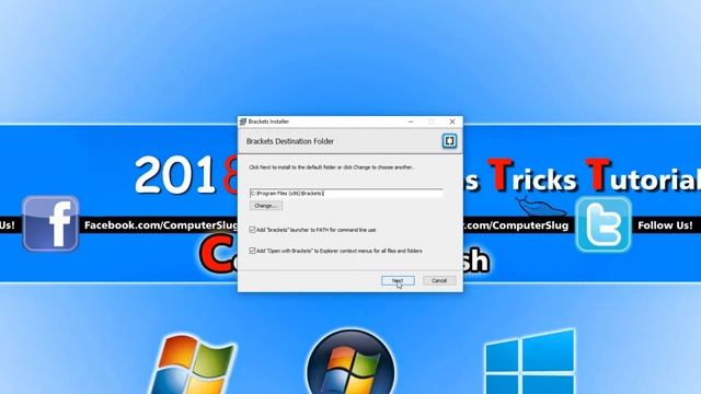 How To Install Brackets Text Editor On Windows 10 смотреть онлайн