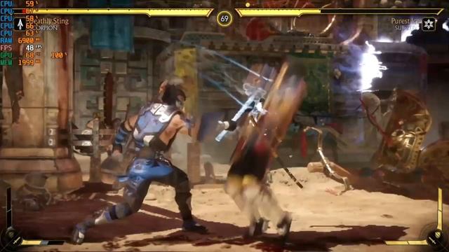 Mortal Kombat 11 PC Ryzen 3 3200g Vega 8 (High Settings) Gameplay 720p смотреть онлайн