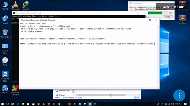 HOW TO INSTALL NET FRAMEWORK 3 5 AND 3 0 OFLLINE IN WINDOWS 10 EASY 2 minutes смотреть онлайн