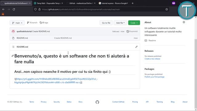 GITHUB: un tool PAZZESCO per pubblicare i nostri SOFTWARE o SCRIPT - Guida Completa смотреть онлайн