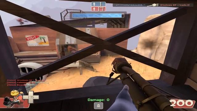 TF2 Saxton Hale w/ Windows XP смотреть онлайн