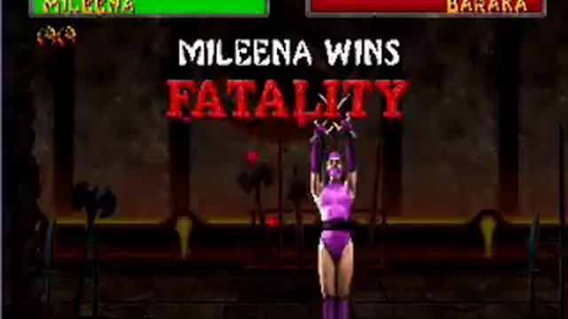 Mileena finishers in MK2 смотреть онлайн