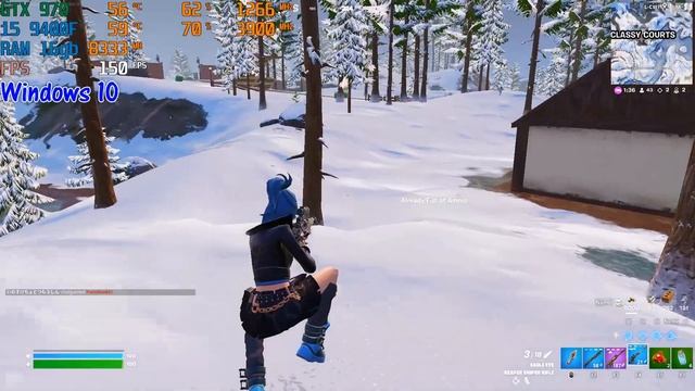 GTX 970×CORE i5 9400F/Atlas OS vs windows10/fortnite chapter5 Season1/performance/SOLO/フォートナイト/FPS смотреть онлайн