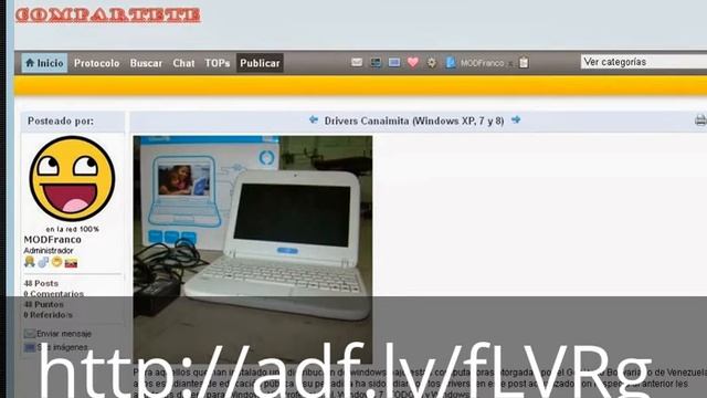 Drivers Canaimita (Windows XP, 7 y 8 смотреть онлайн