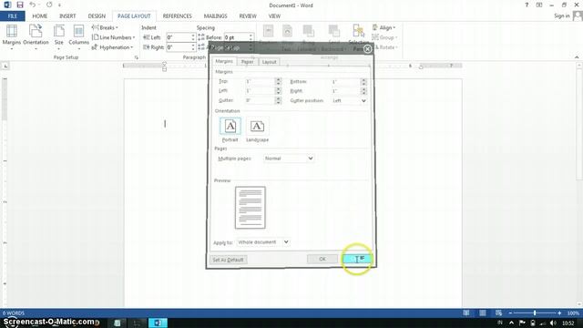 How to change units inches to cm in Ms Office 2013 смотреть онлайн