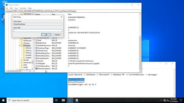 Enable Auto Logon to Windows смотреть онлайн