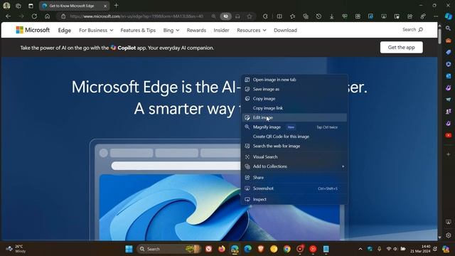 New AI Features coming to Edge: Copilot gets Notebook & Edit Image gets Designer смотреть онлайн
