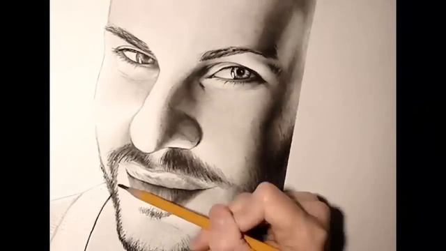Speed painting. Graphite. Portrait. Monolena. Скоростное рисование. Графика. Портрет смотреть онлайн