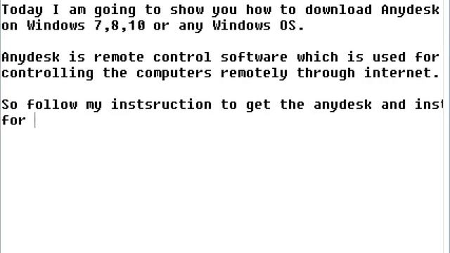 How to Download and Install Anydesk for Windows OS Part One смотреть онлайн