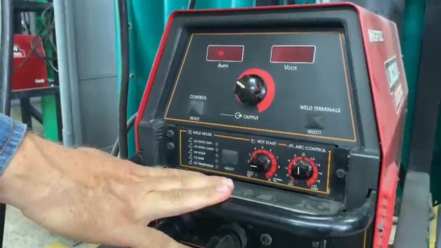 INVERTEC V 350 PRO CONTROL HOT START смотреть онлайн