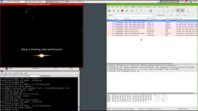 Qubes OS 3.2 - part 7 - sniffed windows 7 install смотреть онлайн
