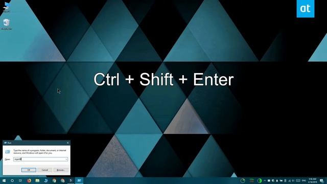 How To Run Apps In Admin Mode From The Run Box On Windows 10 смотреть онлайн