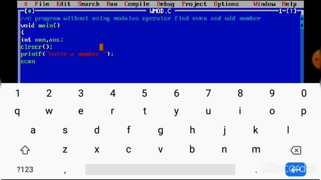 C program find even and odd number without using modulus operator смотреть онлайн