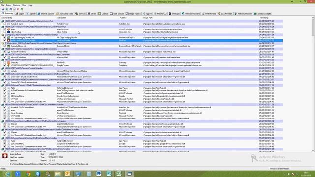 SysInternals AutoRuns Windows Tuneup Utility смотреть онлайн