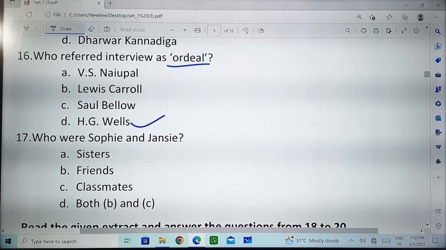 Class 12th English JAC Model Set MCQs 2023 | Important JAC Board MCQs By SP Gupta Sir #starenglish смотреть онлайн