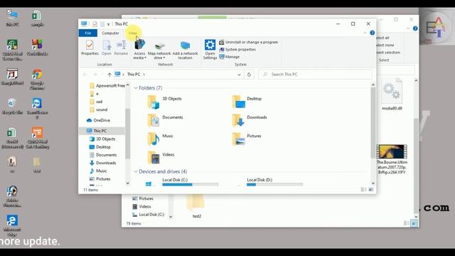 Folder hide & show on windows 10 || Bengali desktop folder hide & show || folder hide & show || EIT смотреть онлайн