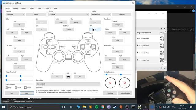 Connecting A PlayStation 4 Controller To RPCS3 Windows (PlayStation 3 Emulation On Windows) смотреть онлайн