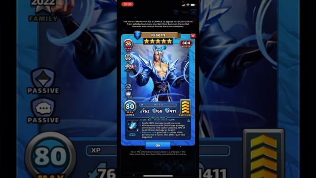 Klaern, should you level him? Empires and Puzzles смотреть онлайн