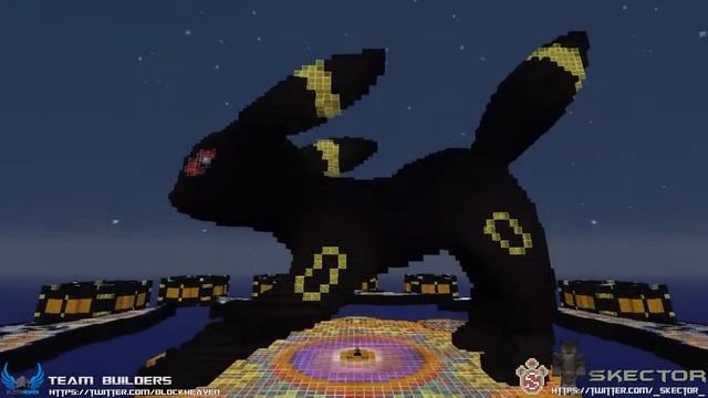 Skywars " Umbreon Fantasy " ( Minecraft ) смотреть онлайн