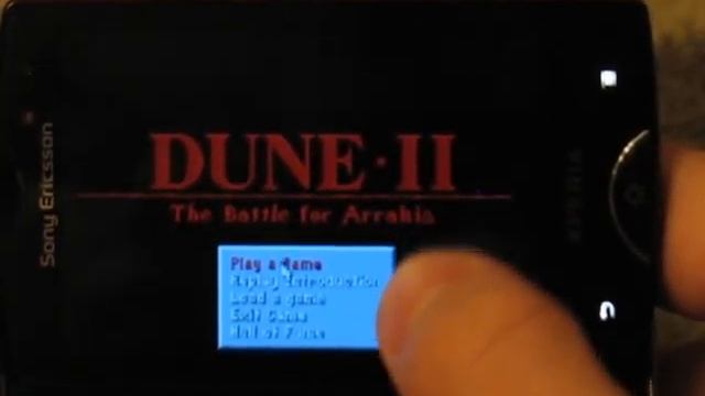 Dune II footage on Android смотреть онлайн