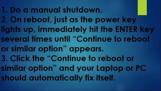How To Fix Windows 10 Error Preparing Automatic Repair смотреть онлайн