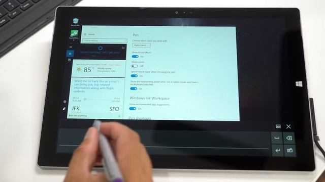 Windows Ink & Pen settings on Windows 10 Anniversary Update смотреть онлайн