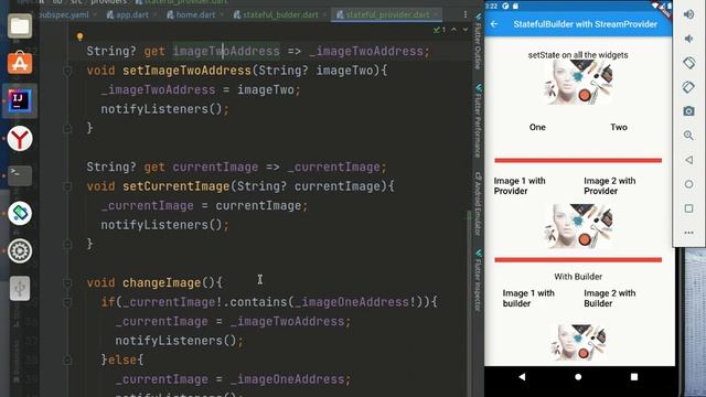 13 : Flutter 2.5 : state management with StatefulBuilder & Provider смотреть онлайн