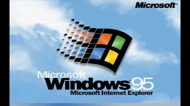 I created an alternative Windows 95 startup sound смотреть онлайн