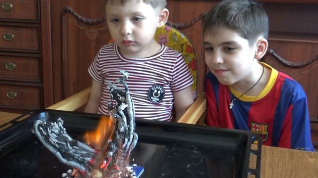 НАУКА ДЛЯ МАЛЕНЬКИХ ДЕТЕЙ. ФАРАОНОВА ЗМЕЯ. ХИМИЯ ДЛЯ МАЛЫШЕЙ смотреть онлайн