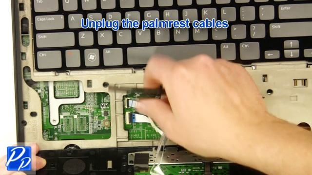 Dell XPS 17 (L702X) Wireless WLAN Card Replacement Video Tutorial Teardown смотреть онлайн