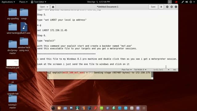 Hack | Exploit Windows 8.1 using Media Center Vulnerability (MCL)-MS15_100 With Metasploit--2017 смотреть онлайн