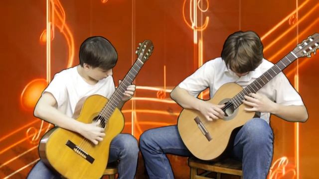 "Перуанский вальс" Кватромано, исполняют Хайрулин Матвей, Жолоб Алексей смотреть онлайн