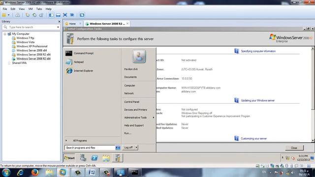 connection of physical and Virtual OS .. adding physical machine to domain controller #part1 смотреть онлайн
