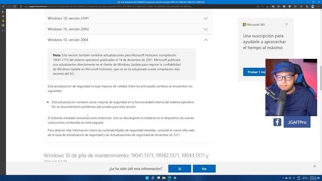 Termina el SOPORTE de Windows 10 versión 2004 смотреть онлайн