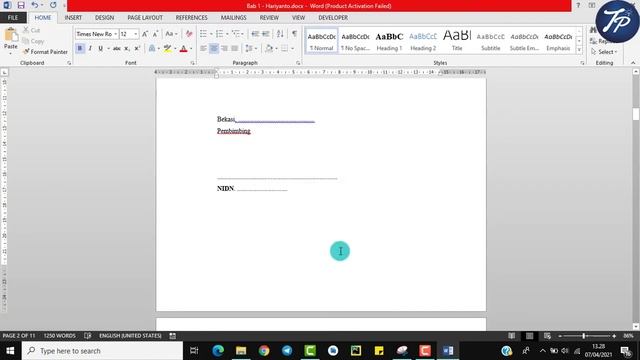 Tutorial Microsoft Word : Cara Membuat Nomor Halaman di Ms.Word 2013 смотреть онлайн