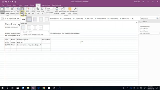 OneNote 2016: Page styles смотреть онлайн
