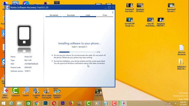How To Flash Nokia 222 RM-1136 Free Tools 100% Work | смотреть онлайн